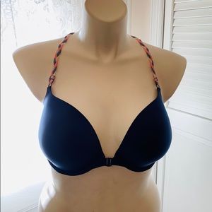 Victoria Secret Periwinkle Push Up Bra 38 D